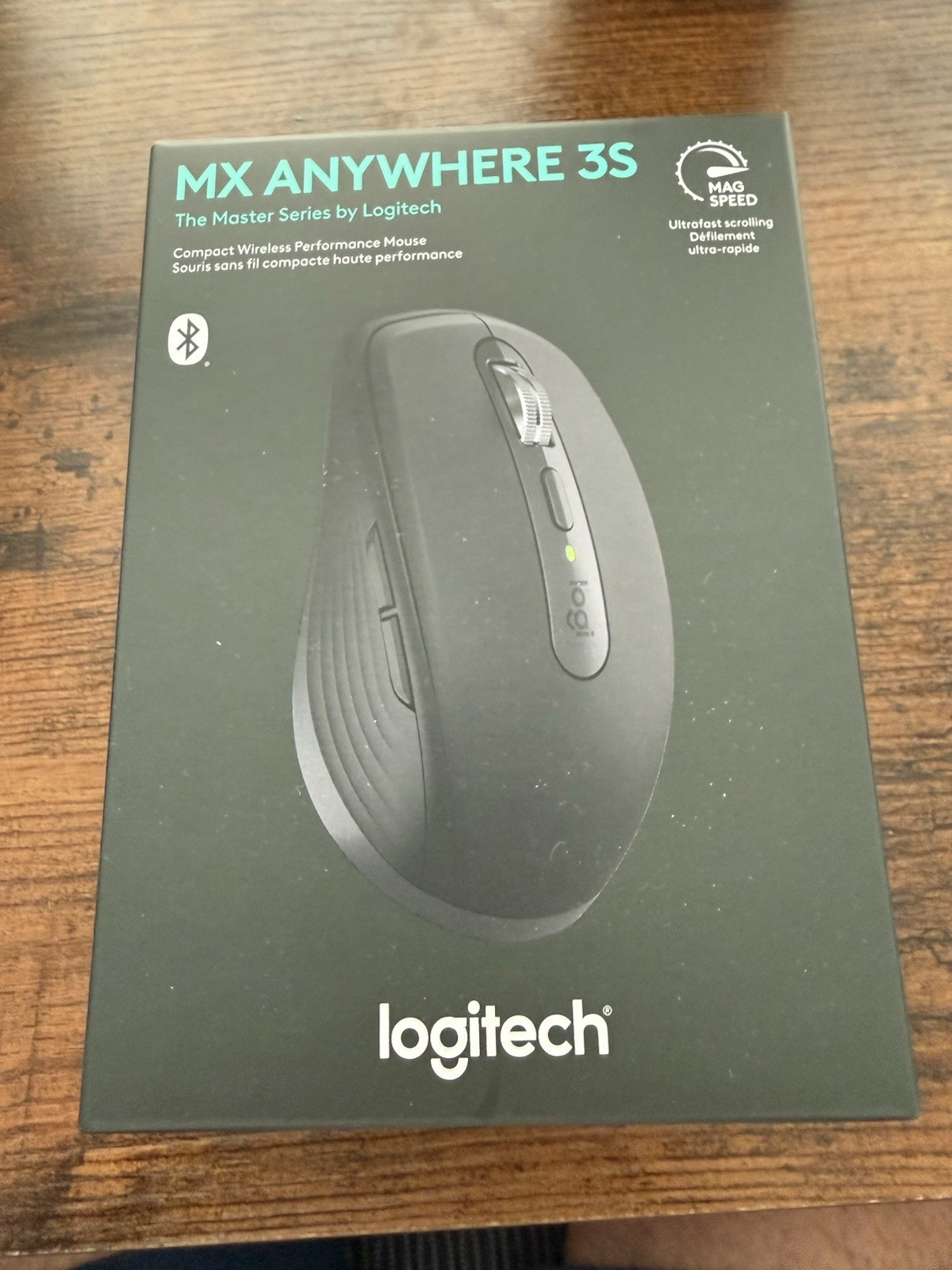 Logitech MX Anywhere 3S Wireless Optical Mouse Black USB C
