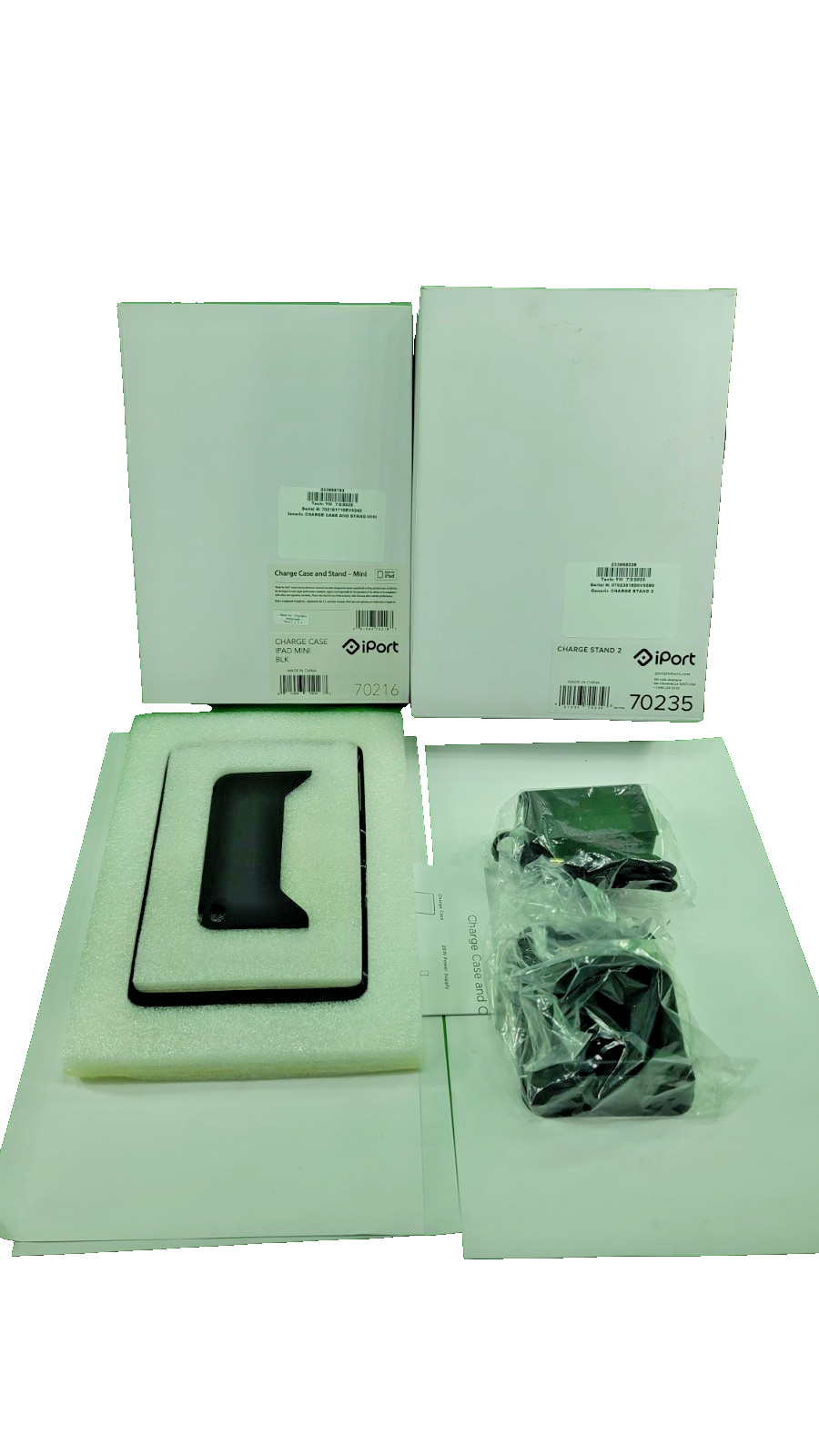 iPORT Charging Stand with Sleeve for Apple iPad Mini 1, 2, 3, 4 – Black
