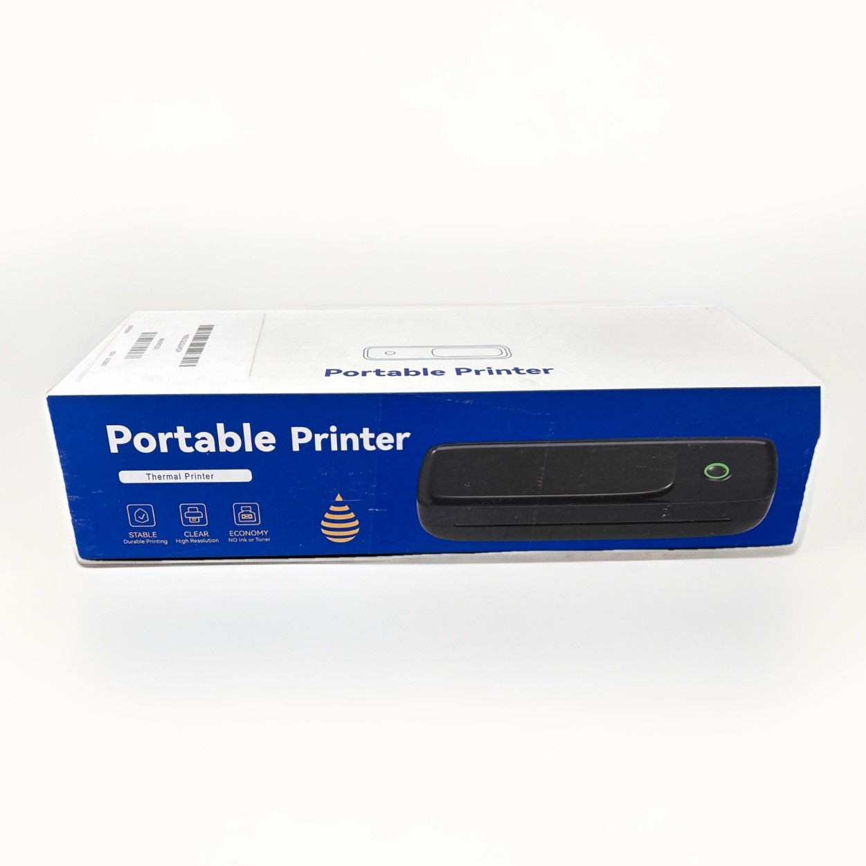 Portable Thermal High Resolution Printer Wireless, No Ink Or Toner Needed