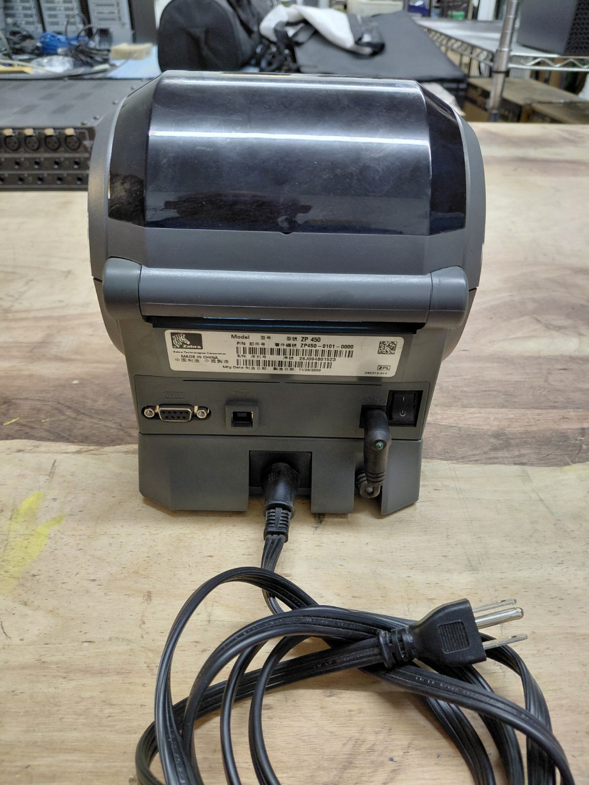 Zebra ZP450 Thermal Label Printer