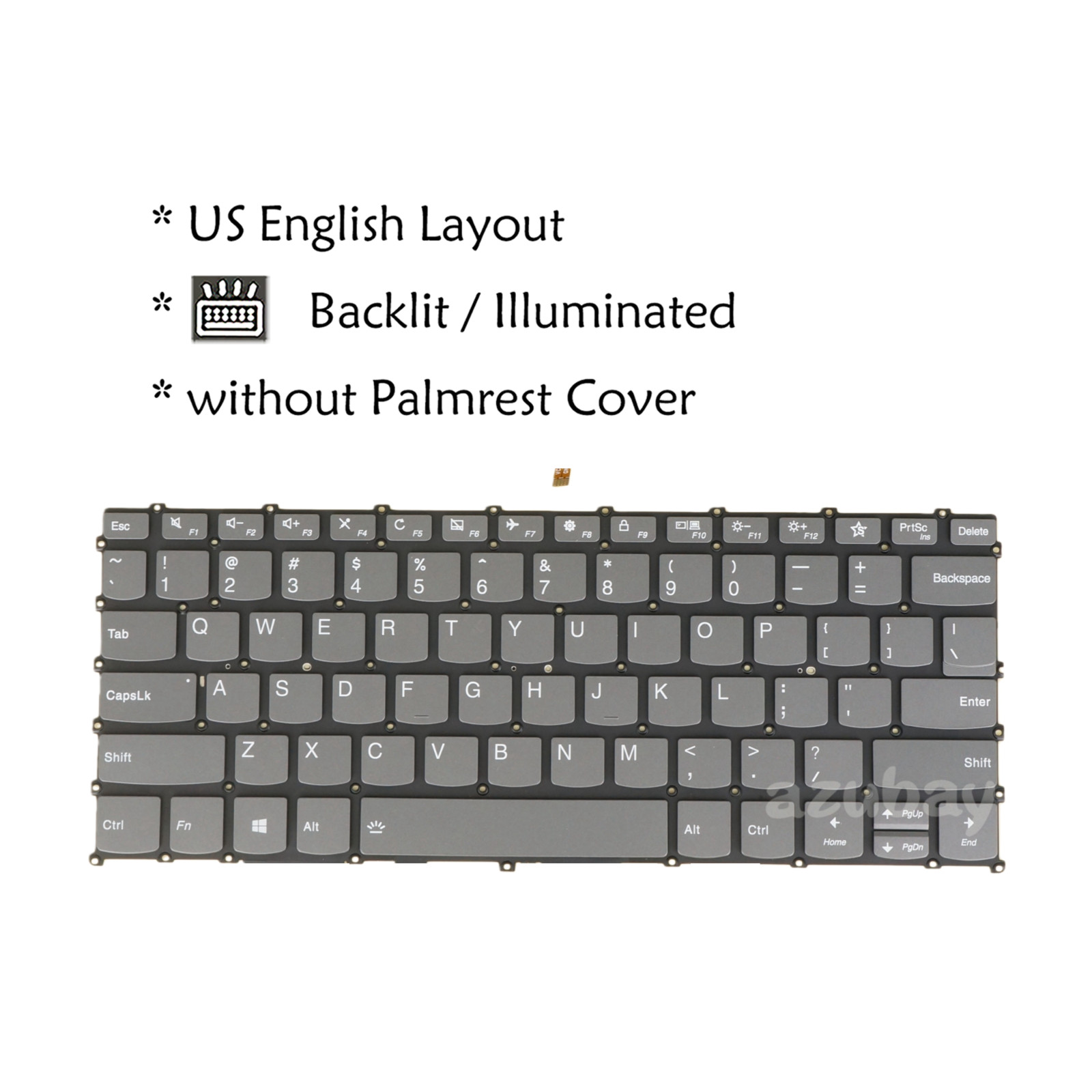 US Keyboard For Lenovo IdeaPad S540 – 13IML 13API 13ARE 13ITL, PP2UB-USA Backlit