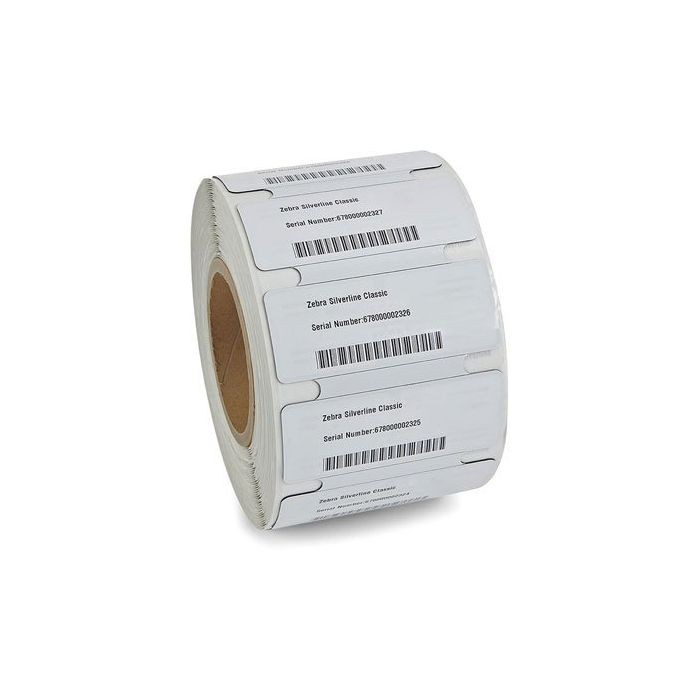 Zebra 10026770 Label, Synthetic, 3.94×1.5748in (100x40mm); TT, RFID Polyester