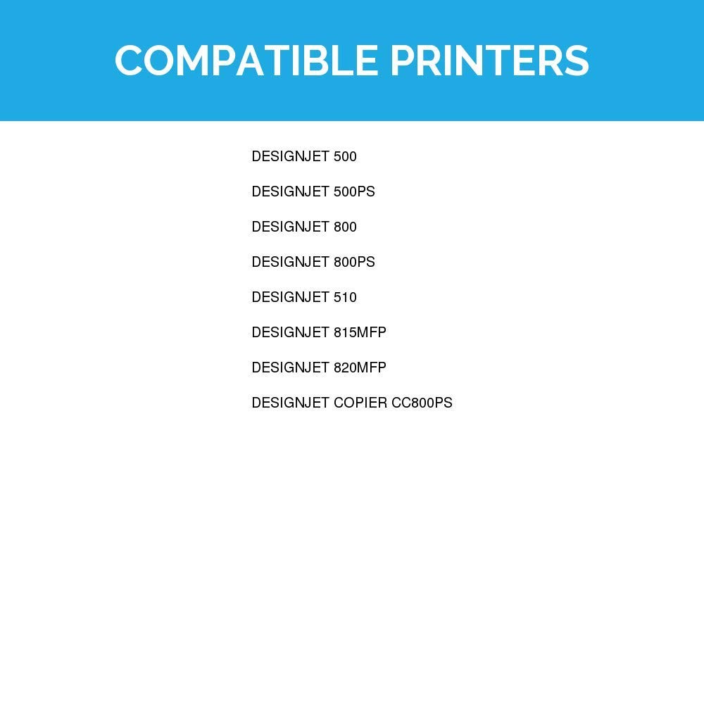 LD Replacement CH565A Compatible with HP 82 Black Ink for Designjet 111 510