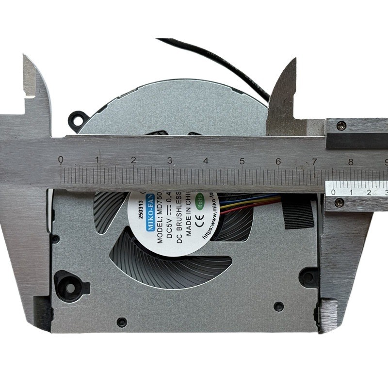New Original Laptop CPU Cooling Fan For MIKO-FAN MODEL: MD7506HS DC5V 0.45A