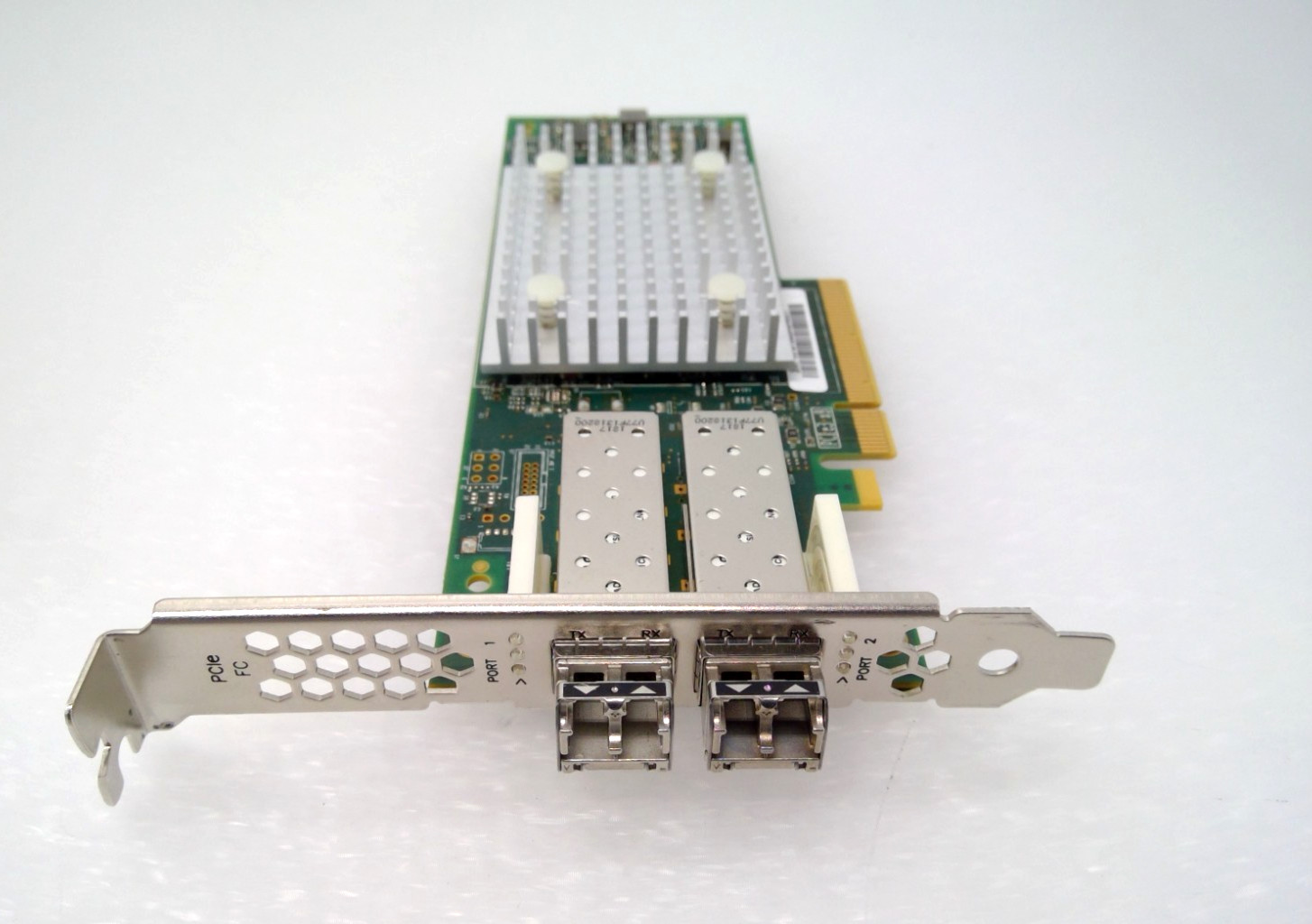 QLogic QLE2742-SR 32Gb Dual Port Fibre Channel HBA w/ 2x 32G SFP+