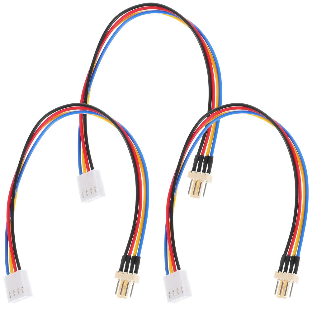 Cable 3Pcs For Pc Computer Case Fan Computer Setup 8.45×0.55×0.20in