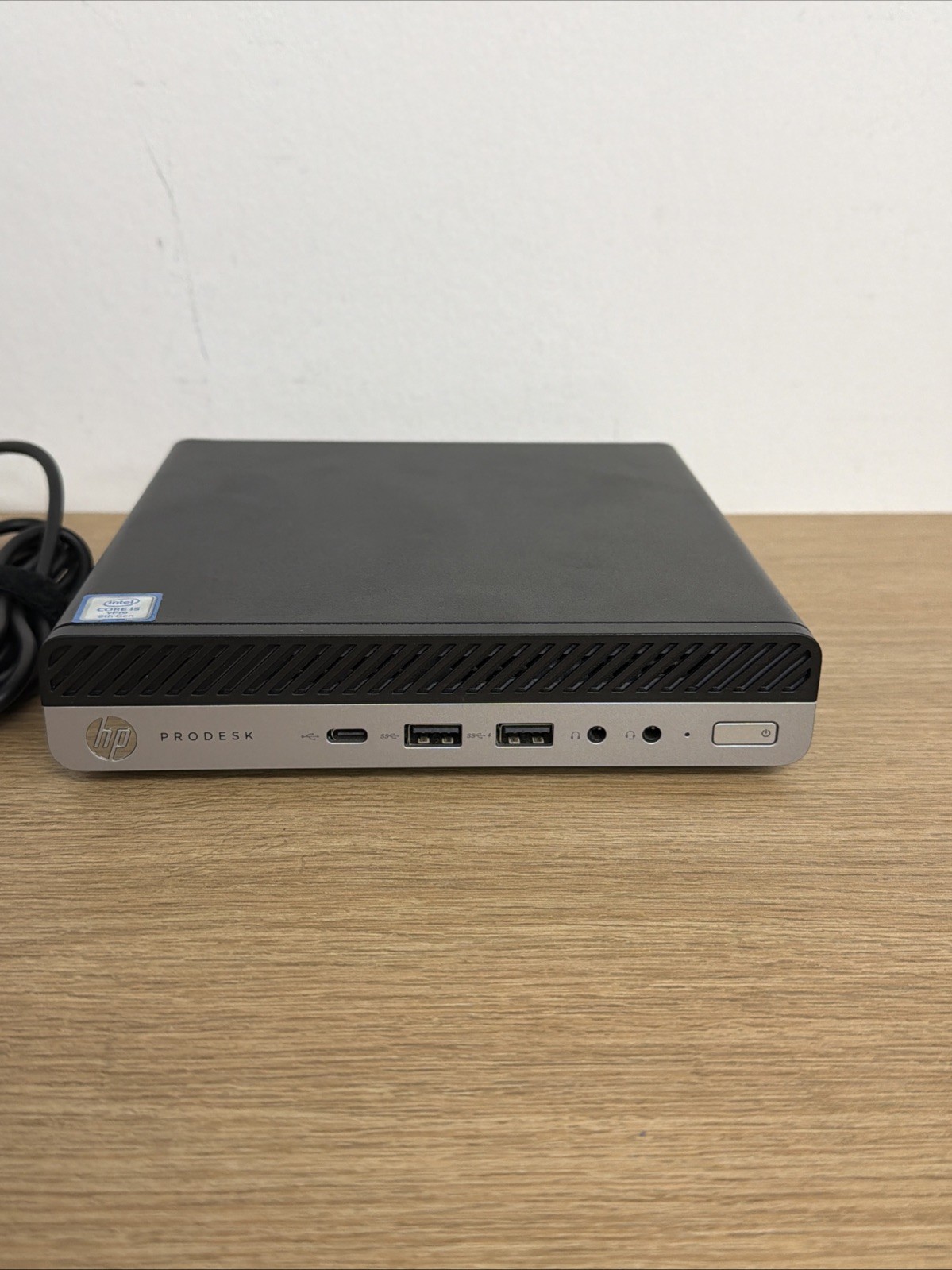 HP ProDesk 600 G5 Mini Desktop I5-9500T, 16GB RAM. No drive.