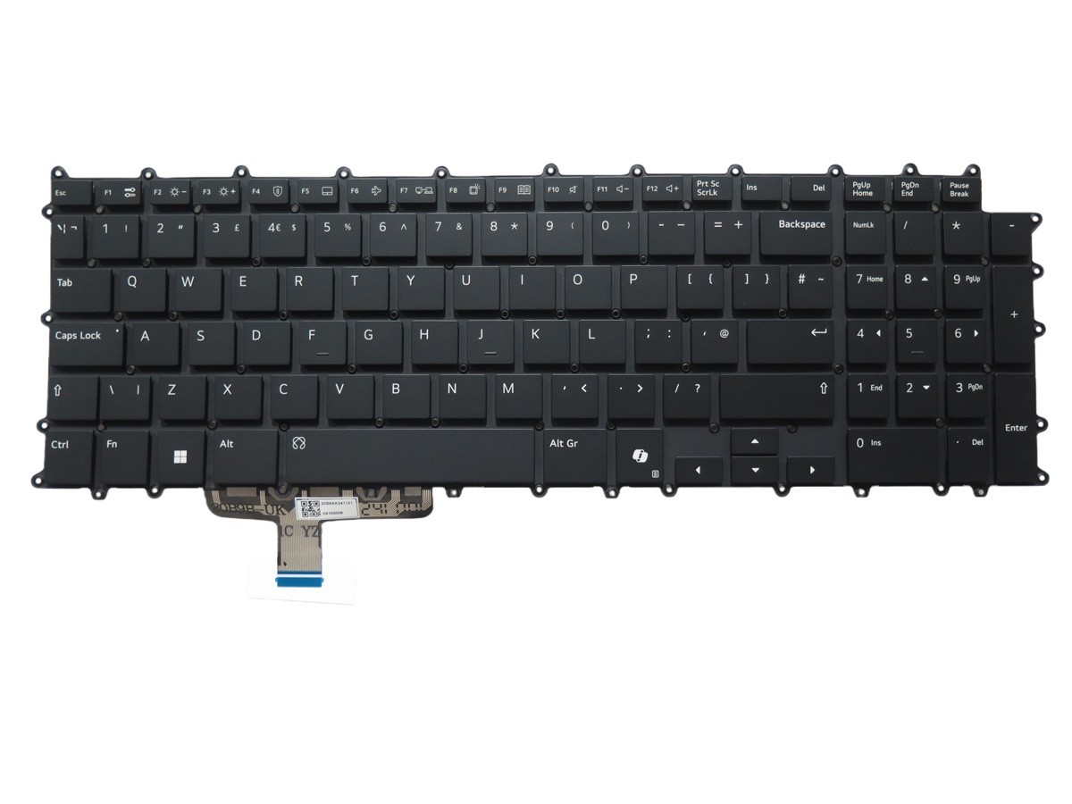 Laptop With Backlit Keyboard For LG 17Z90TL United Kingdom UK Black New