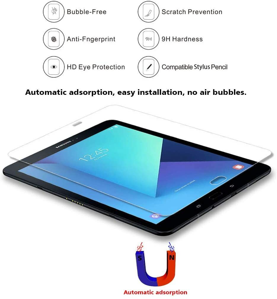 2 Pack Tempered Glass Screen Protector For Samsung Galaxy Tab S2 9.7 T810 T815