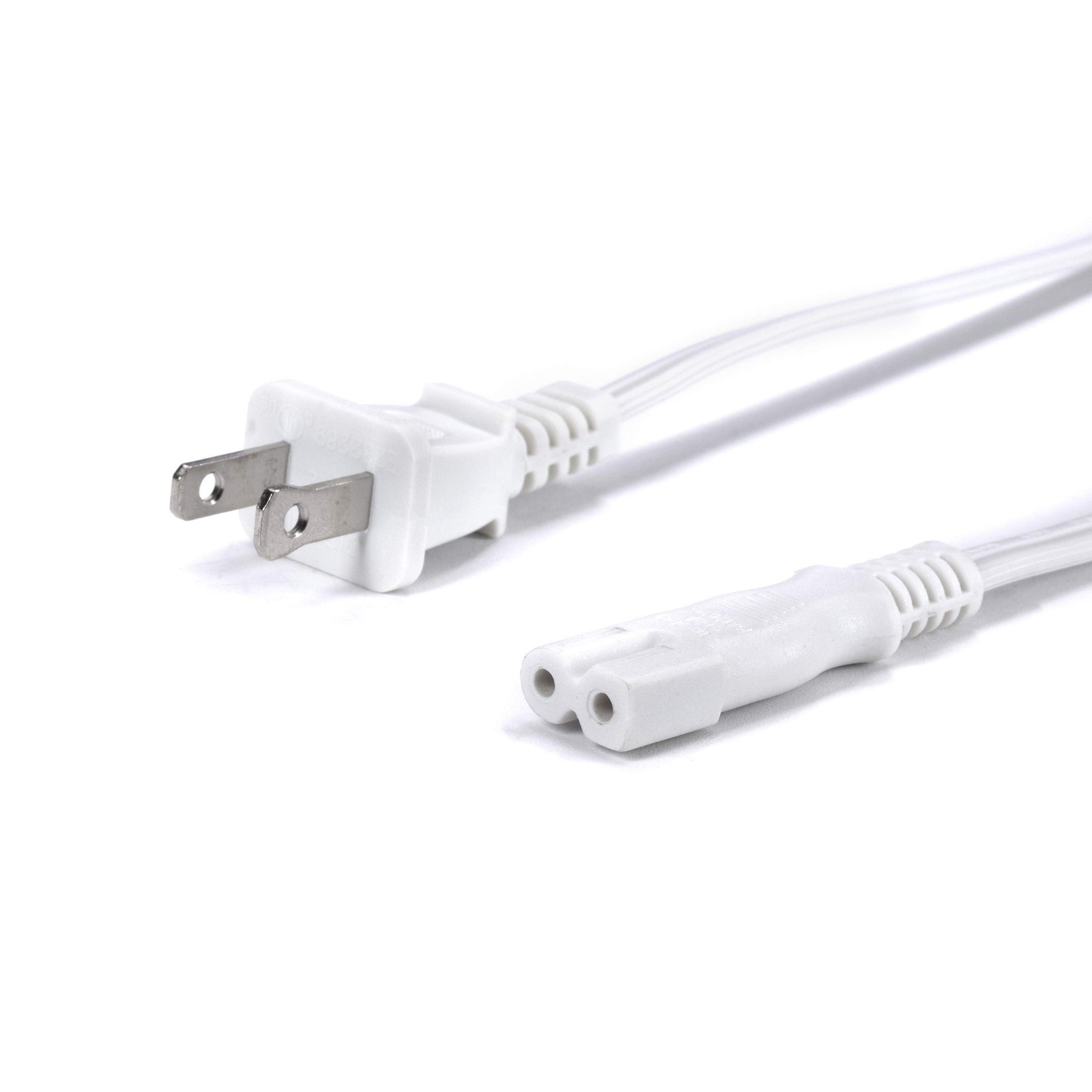 THE CIMPLE CO 3ft White Polarized Power Cord