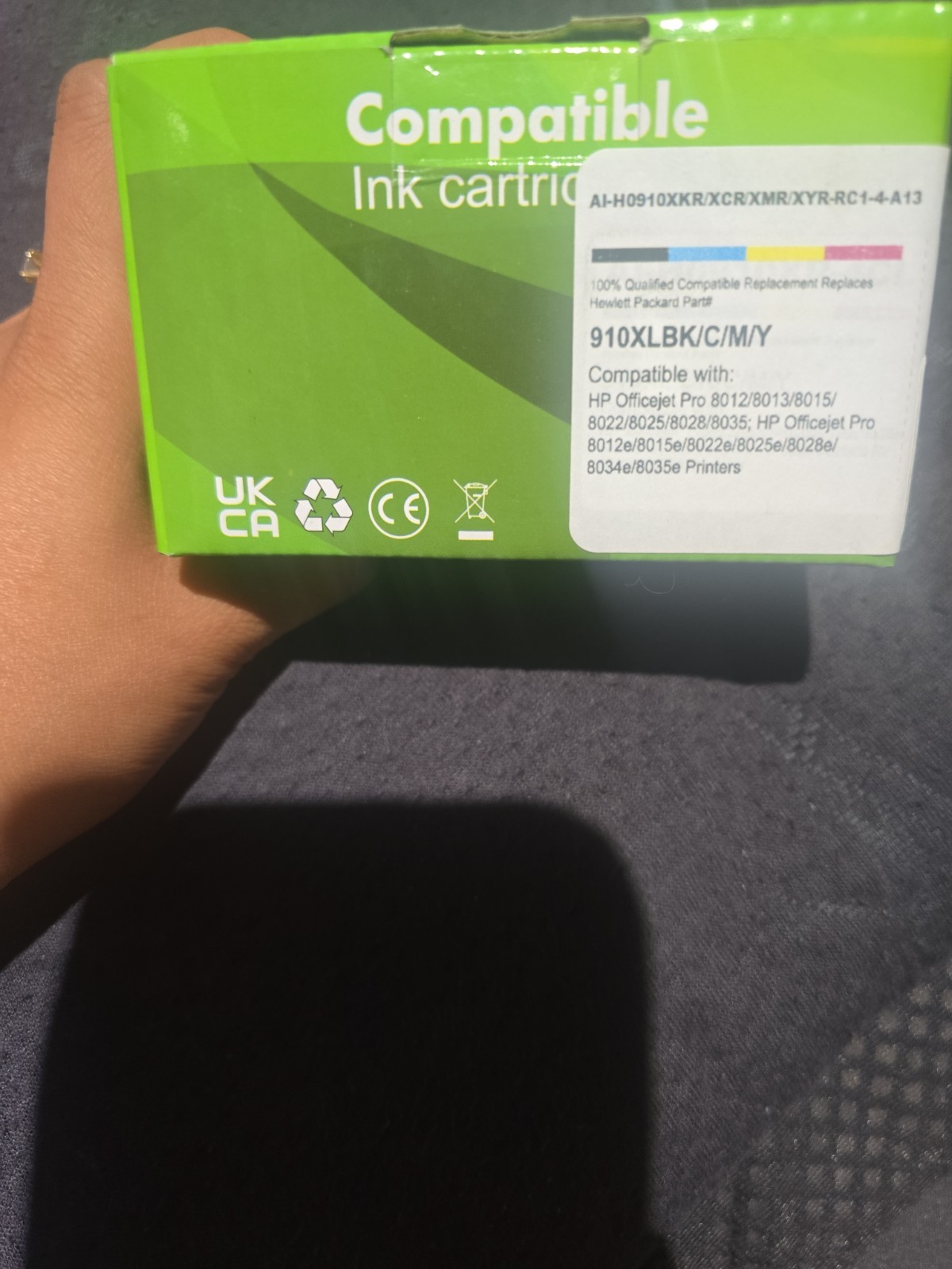 HP 3JB41AN 910XL/910 4 Pieces Ink Cartidges – Black/Cyan/Magenta/Yellow