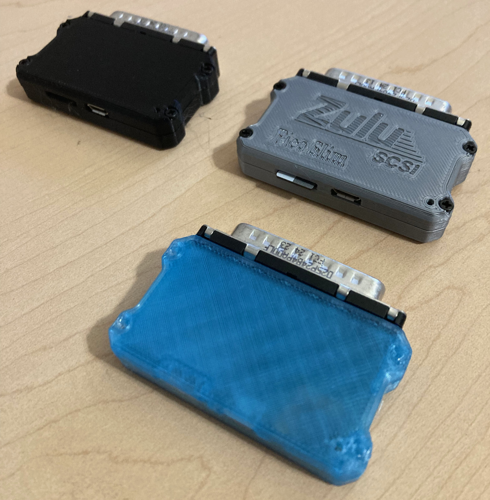 ZuluSCSI Pico Slim External SCSI SD Drive