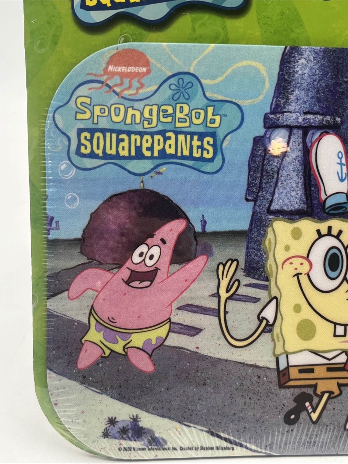SpongeBob SquarePants Mouse Pad New Sealed Followed SpongeBob & Patrick NOS 2002