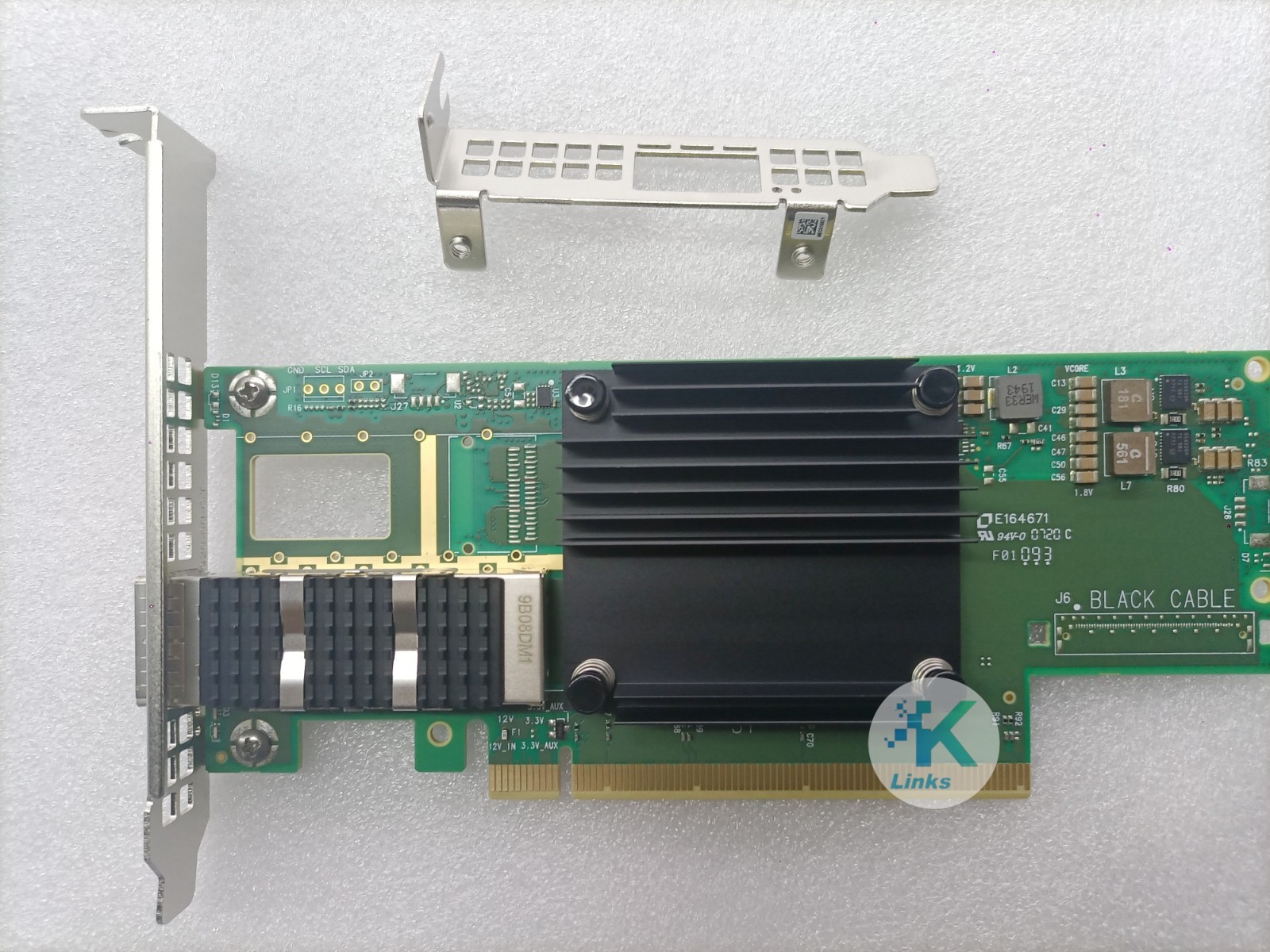 Mellanox MCX653105A-ECAT CX653105A ConnectX-6 1-port EDR/HDR 100GB Network Card