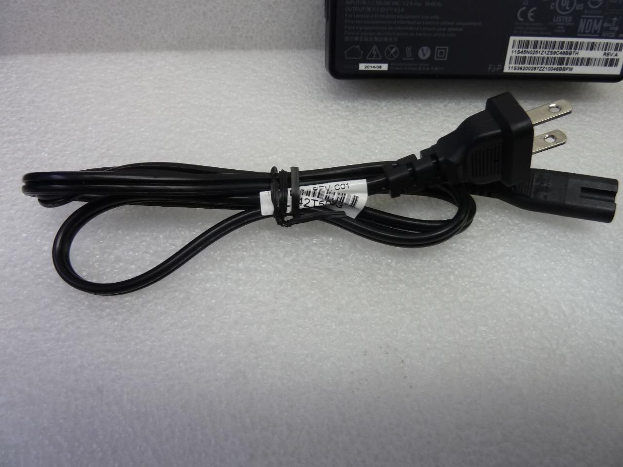 Genuine Lenovo 90W AC Power Adapter 20V 4.5A ADLX90NLC2A, 36200287, 45N0483