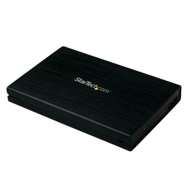 StarTech S2510BMU33 2.5″ USB 3.0 to SATA III HDD Hard Drive Enclosure w/ UASP