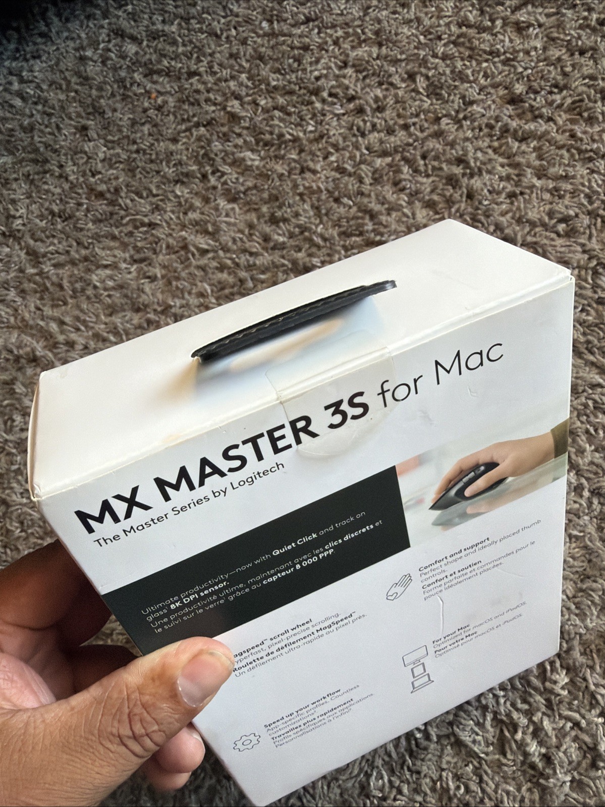 New Logitech MX Master 3S Wireless Bluetooth Mouse (Mac/PC)