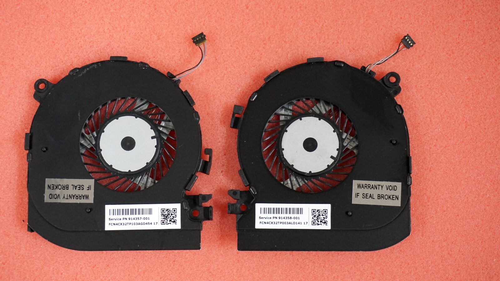 Genuine HP 15″ Spectre X360 15-BL CPU Cooling Fan 914357-001 914358-001 (V