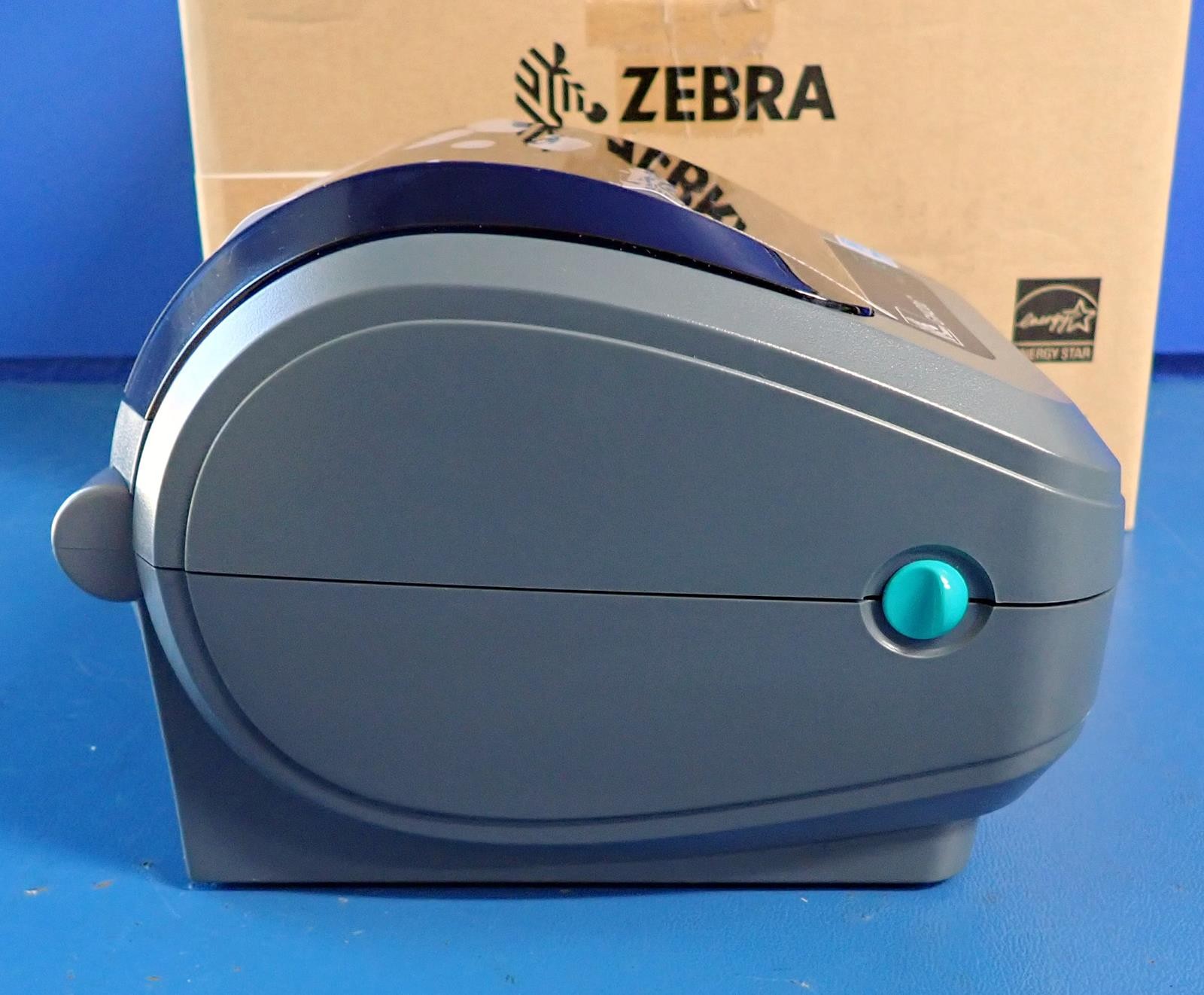 ZEBRA GX420D Thermal Label Printer | 0″ Total Use | GX42-2024P0-000 | NOB!