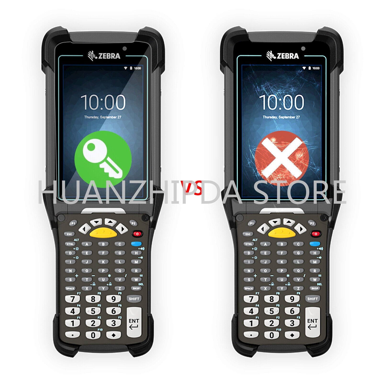 New 3PCS MC9300 Tempered Glass Screen Protector for Zebra Symbol MC9300 MC930B-G