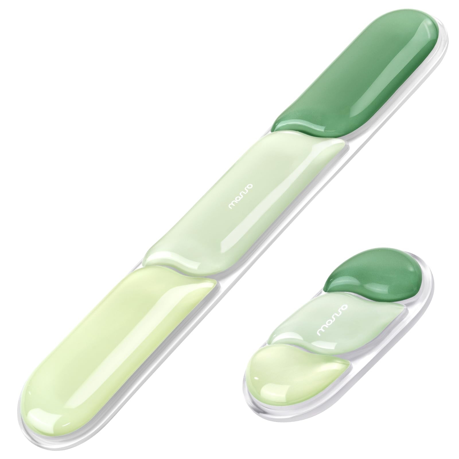 MOSISO Gel Keyboard Wrist Rest&Wrist Support for 16.93 x 2.76 inches, Green