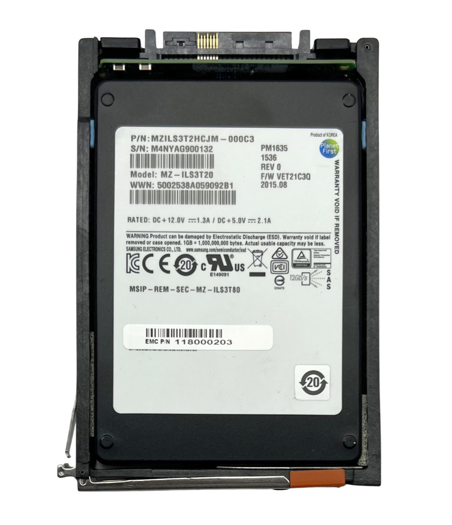 MZ-ILS3T20 | Samsung | 3.84TB SAS 12Gb/s Mixed-Use 2.5″ Solid State Drive PM1635