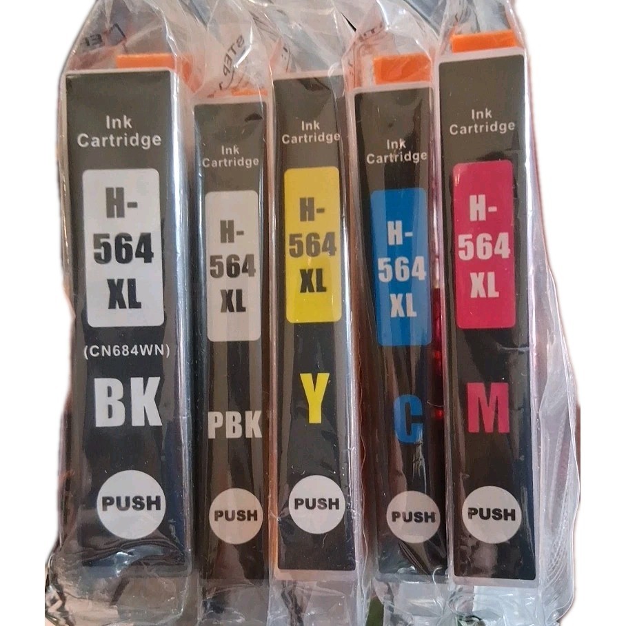 564XL Ink Cartridges for HP 564 XL Photosmart 5510 6510 6520 7510 7520 7525 5520