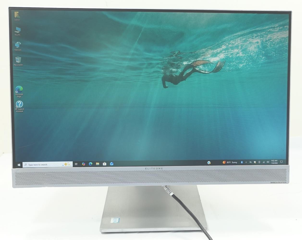 HP EliteOne 800 G3 23.8″ Core i5-7500 3.40GHz 8GB 256GB SSD All In One