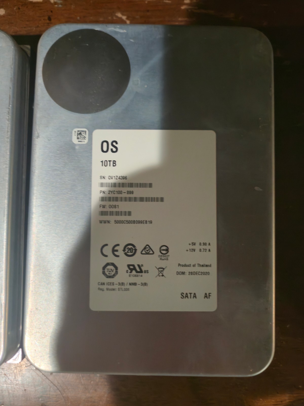 White Label OEM 10TB 7.2K RPM SATA 6 Gb/s 4Kn 3.5″ OS HDD