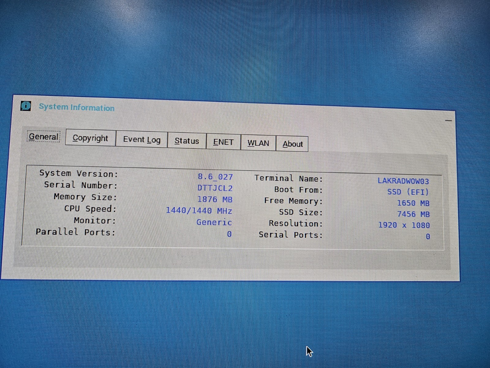 Dell Wyse 3040 N10D Thin Client Intel x5 1.44GHz 8G Flash 2G Ram WIFI, No Adapte