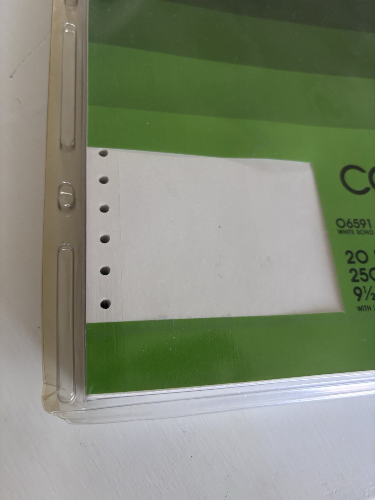 Rediform Vintage 1984 Computer Paper 20 Lb. – 9.5″x11″- 250/1 Part 06591
