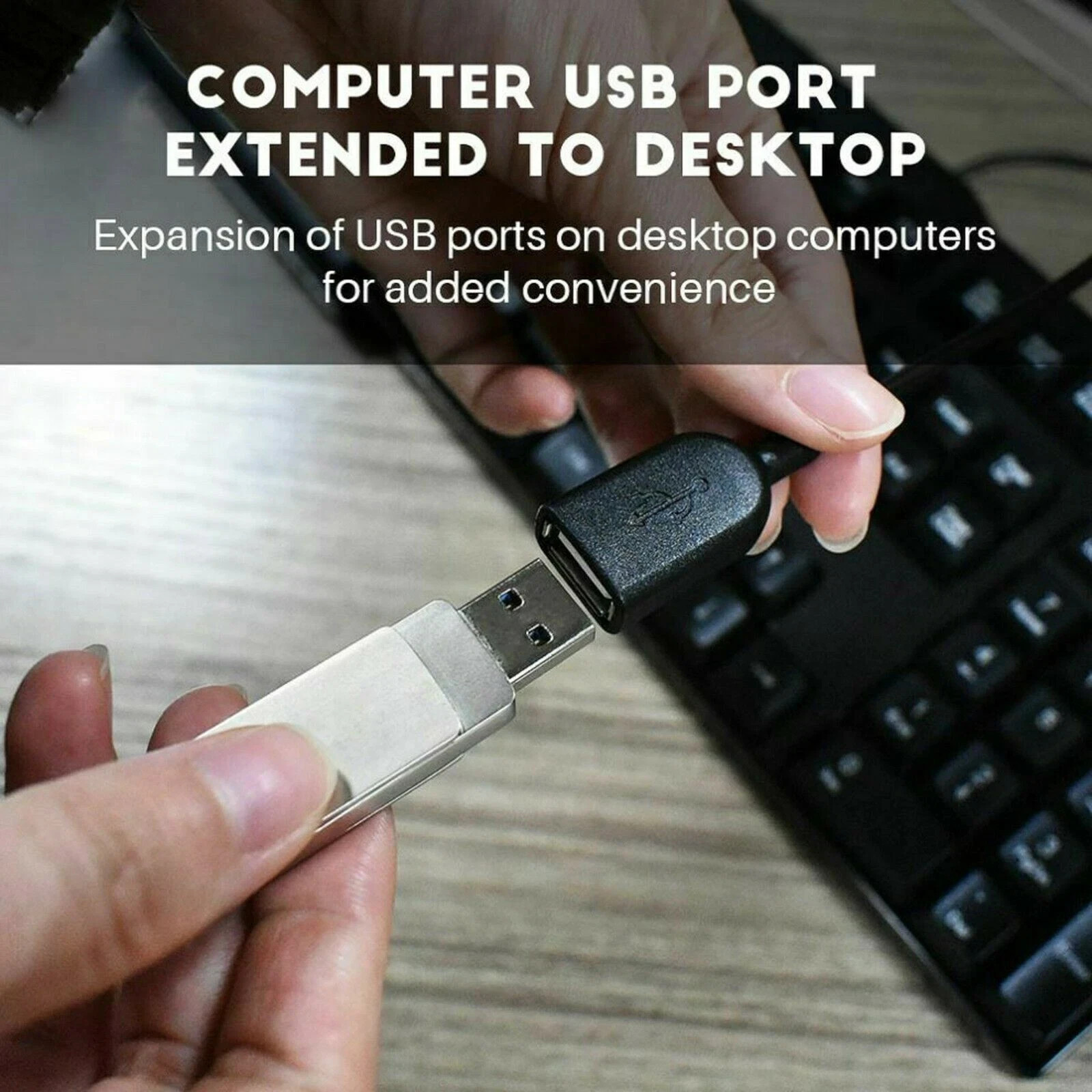 USB 2.0 3.0 Extension Extender Cable Cord USB A Male to Female 1-16FT HIGH SPEED