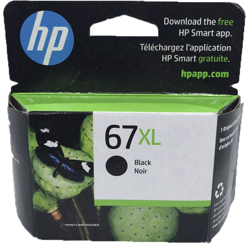 HP 67XL Genuine Black Ink Cartridge