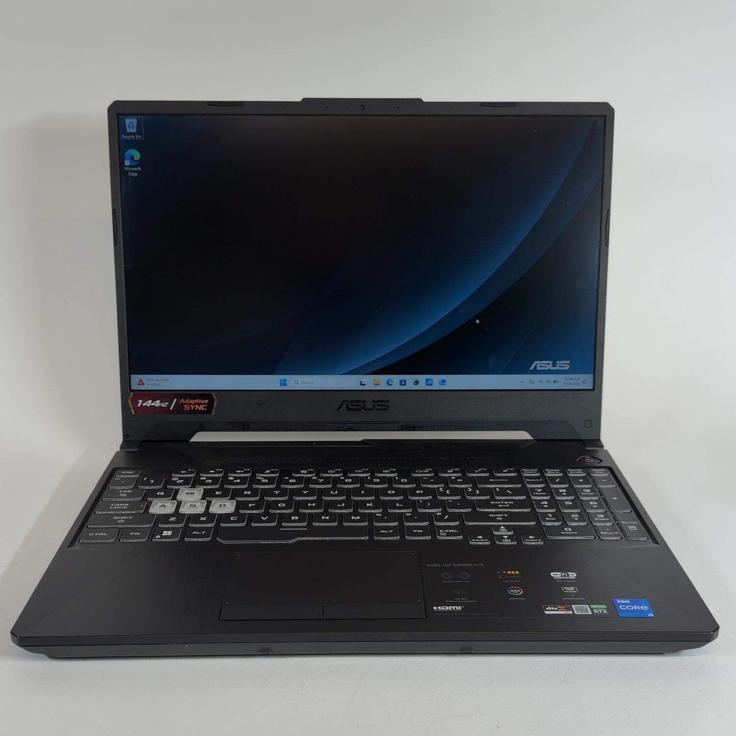 Asus TUF Gaming F15 FX506H 15.6″ i5-11400H 2.7GHz 512GB SSD GeForce RTX 3050