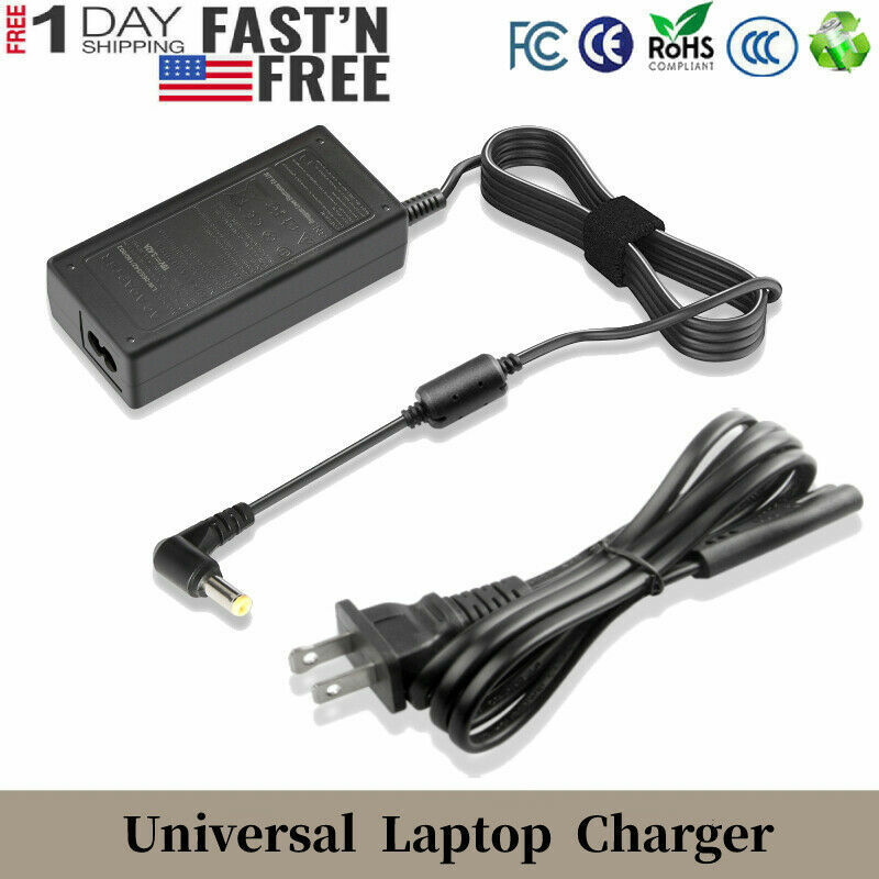 90W 65W Laptop Charger Power Supply for Toshiba Asus Fujisu Simens 5.5mm-2.5mm