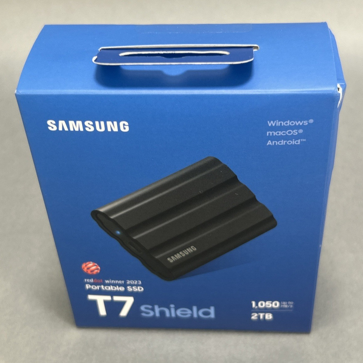 Samsung T7 Shield 2TB USB-C Portable External SSD – Black (MU-PE2T0S) (SEALED)