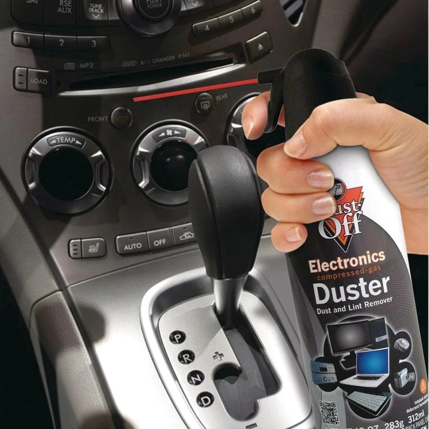 Dust-Off Electronics Compressed Air Duster 10 oz Cans – 2 Pack