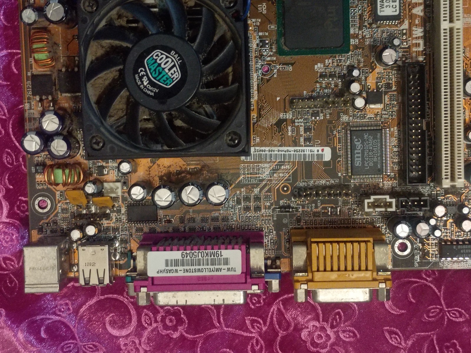 Intel TUW-AM ATX Socket 370 Motherboard SDR SDRAM PCI ISA On-Board Audio