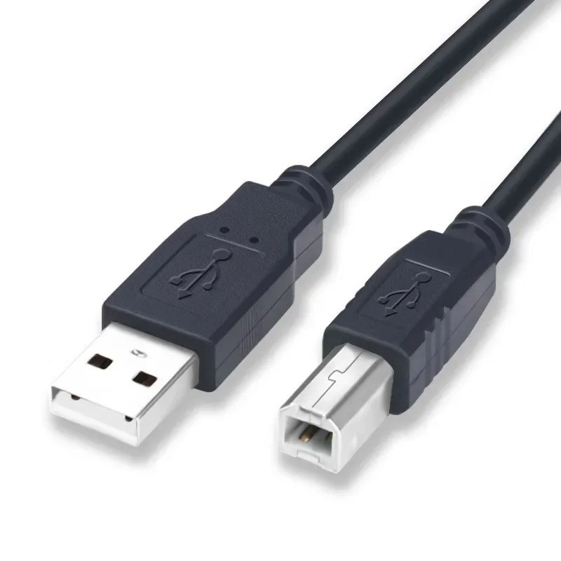 USB 2.0 A to B Male Printer Cable High Speed Canon HP Epson Brother 1M