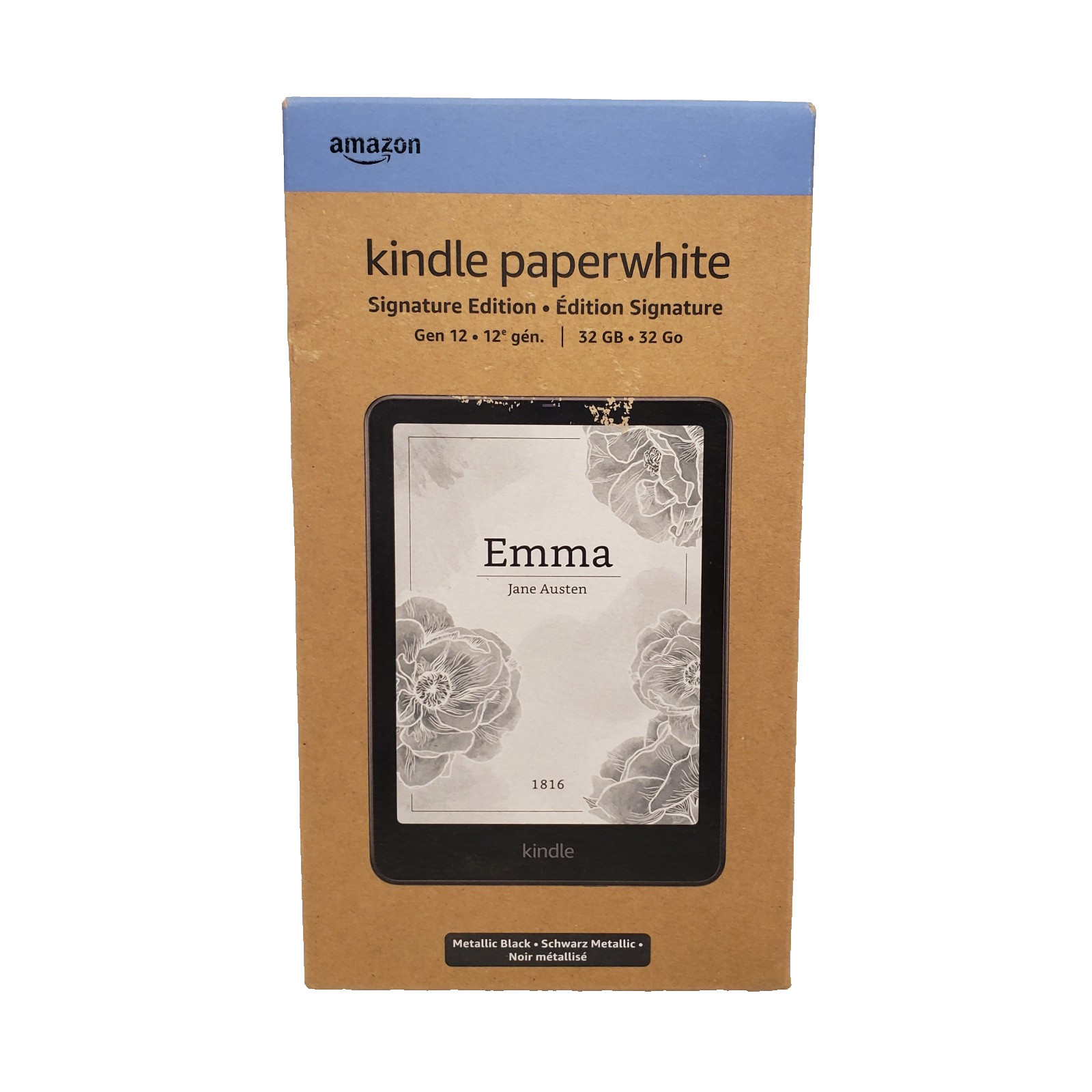 Amazon Kindle Paperwhite Signature Edition 32GB (Newest Model) Metallic Black 7″
