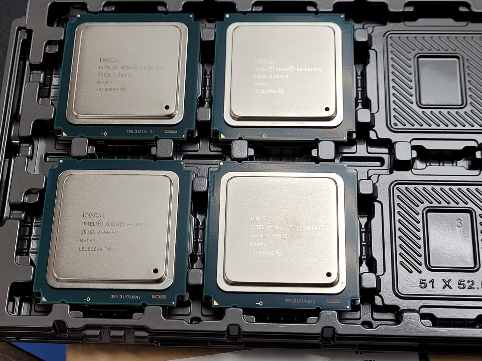 (1 PC) CM8063501521600SR19L INTEL E5-4610V2 2.3GHZ Embedded Microprocessors