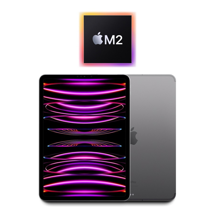 2022 Apple M2 iPad Pro 6 256GB WiFi/Unlocked 90%+ Battery (Gray) w/Warranty