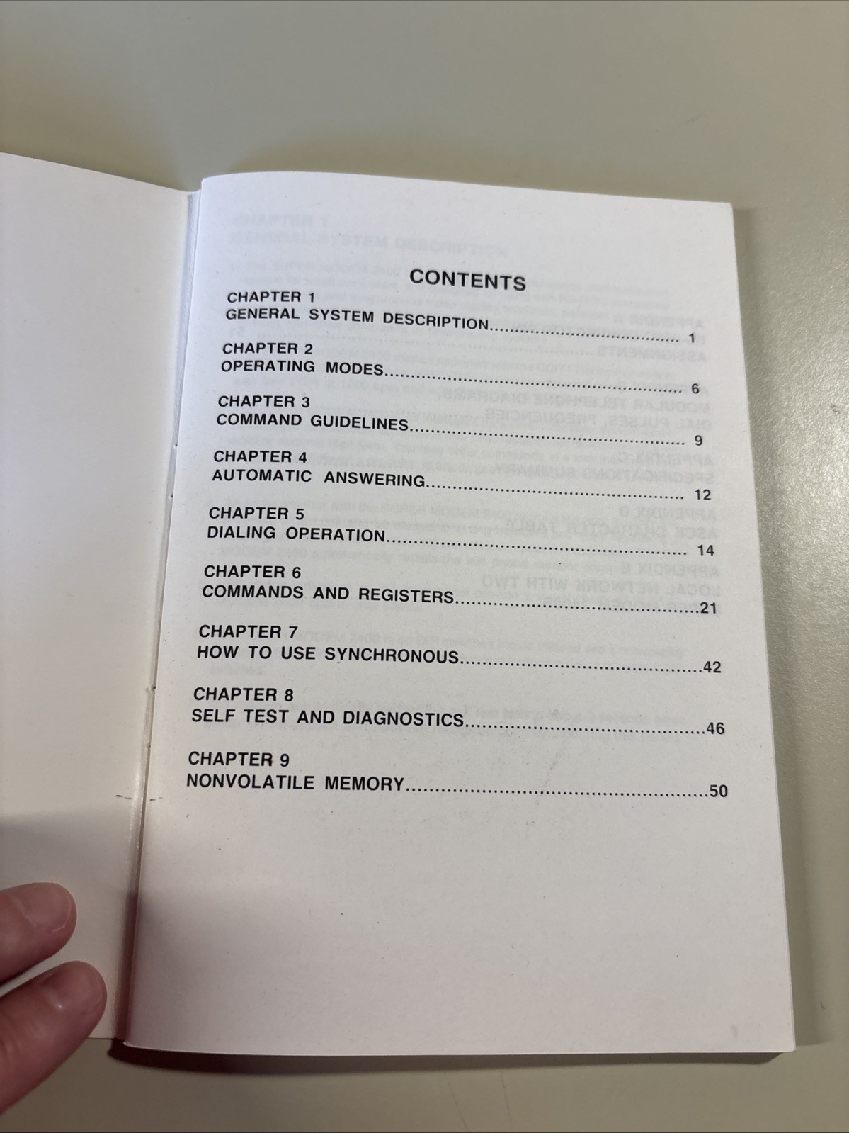 Vintage 1986 SUPER MODEM 2400 External User Manual