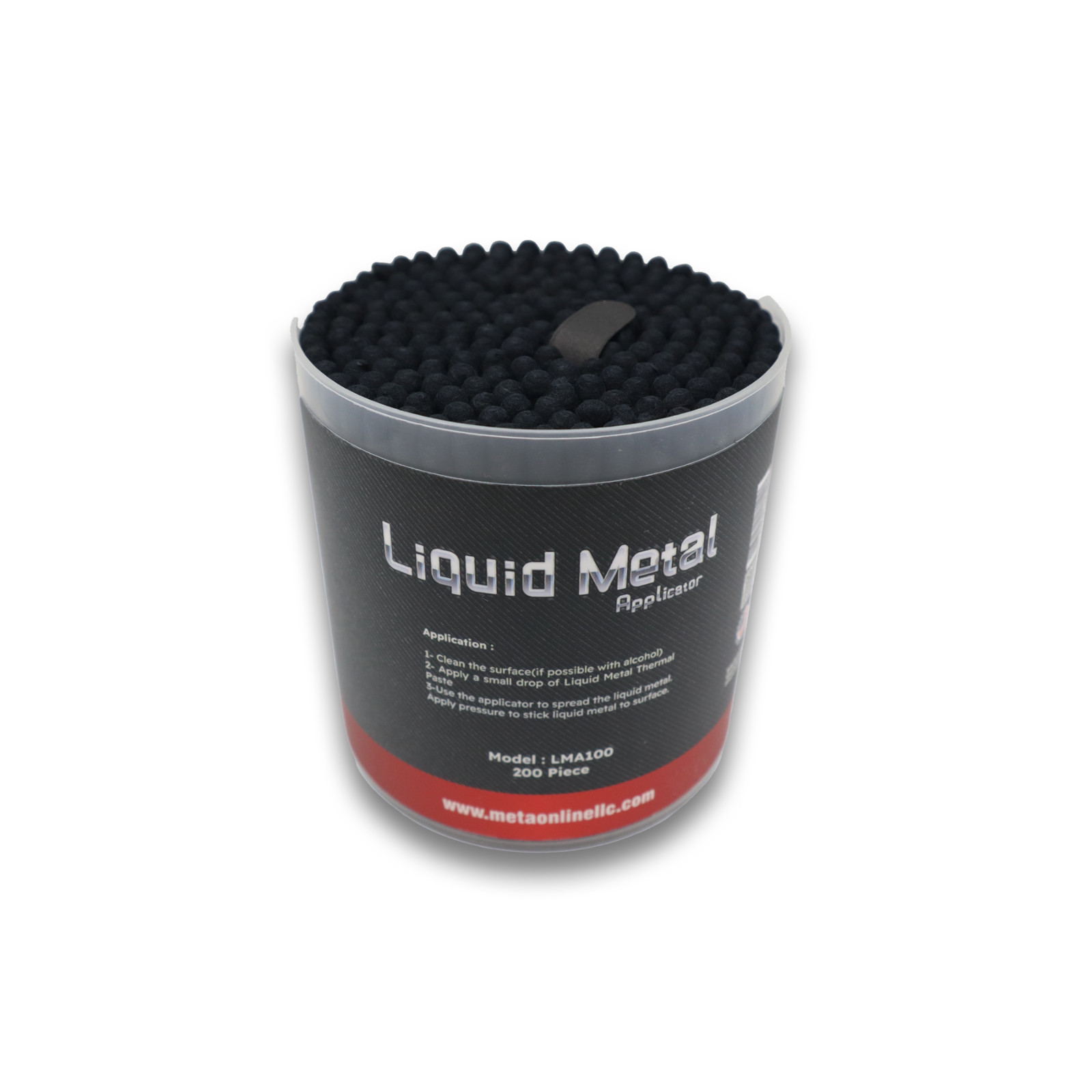 Liquid Metal Applicator 200 Pcs fir Liquid Metal thermal Paste for all devices