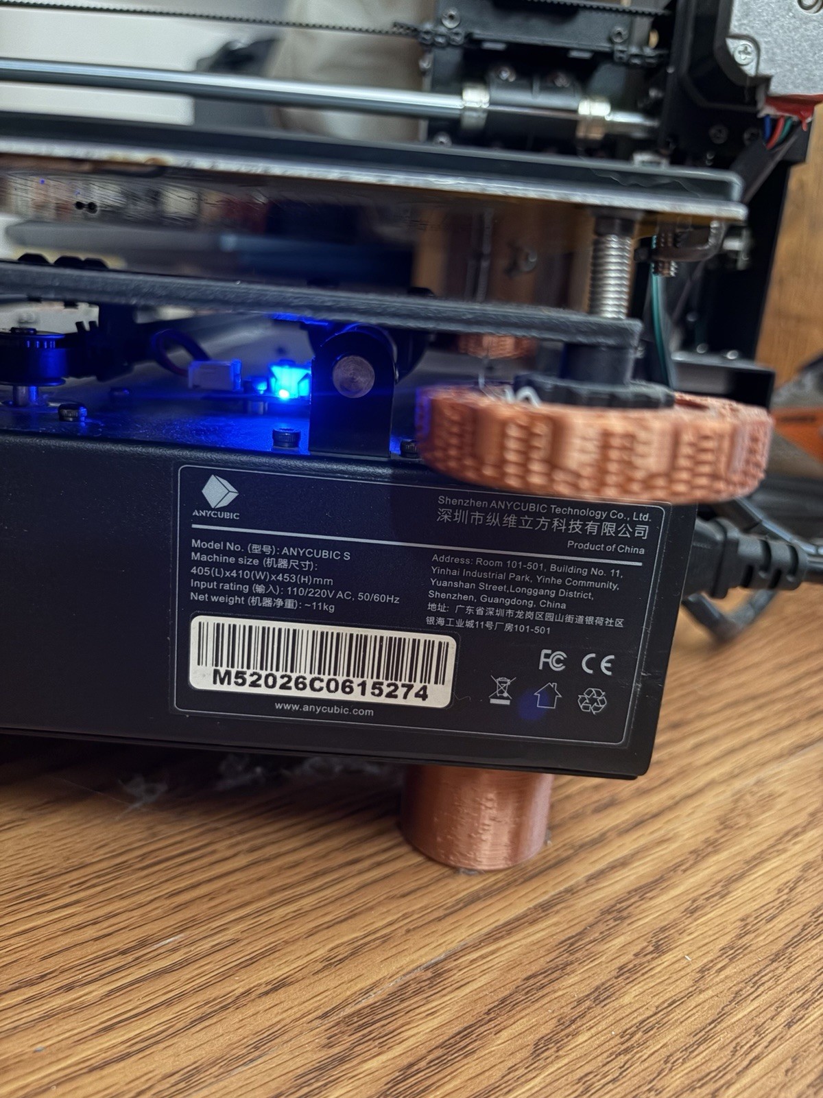 Anycubic i3 Mega S 3D Printer – Great Condition – Extra Nozzle Included