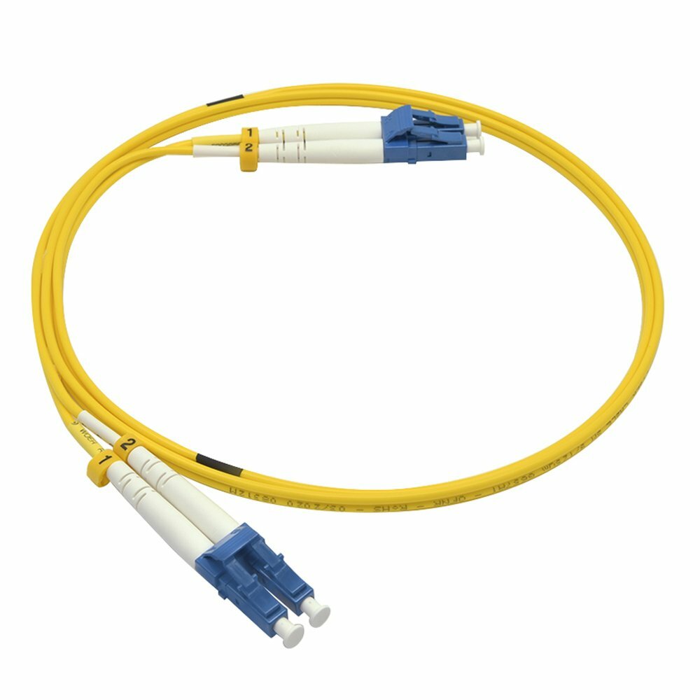 10m 15m 25m 30m 40m LC UPC to LC UPC Duplex Single OS2 9/125 Fiber Optic Cable