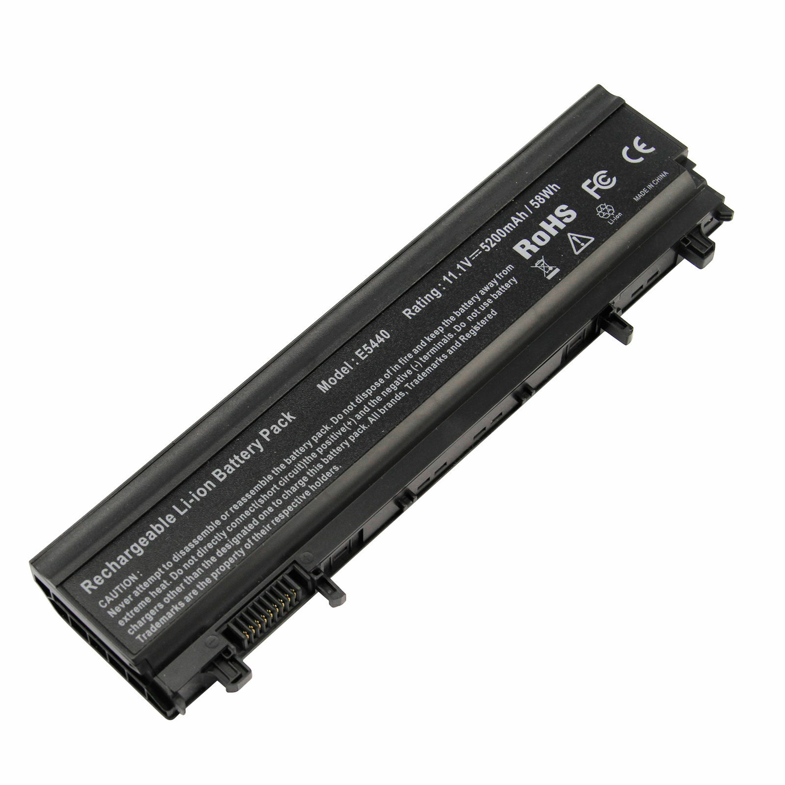 Replacement Battery For Dell Latitude E5440 E5540 VVONF VJXMC N5YH9 5200mAh NEW
