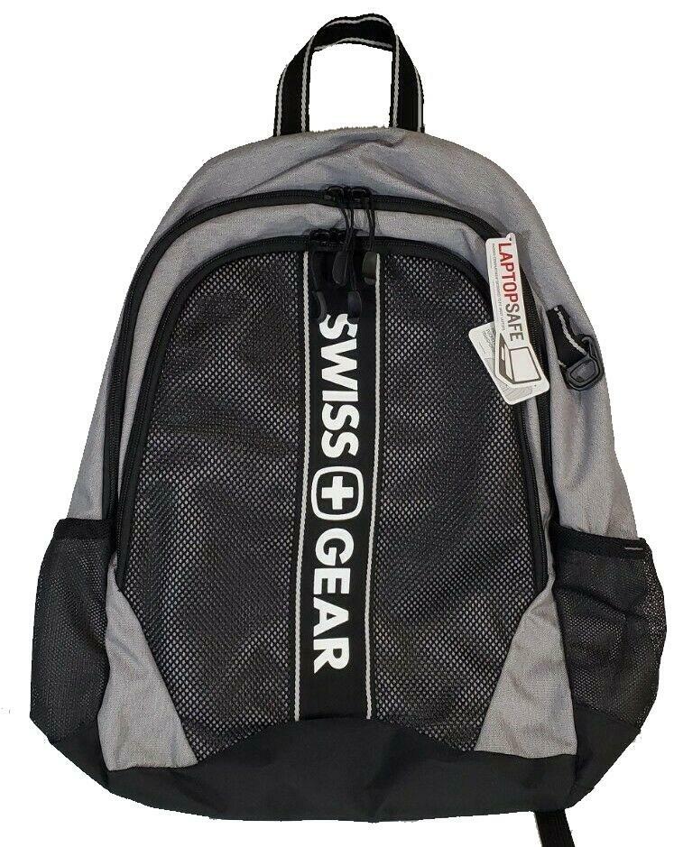 Swiss Gear Gray 18″ Laptop Backpack