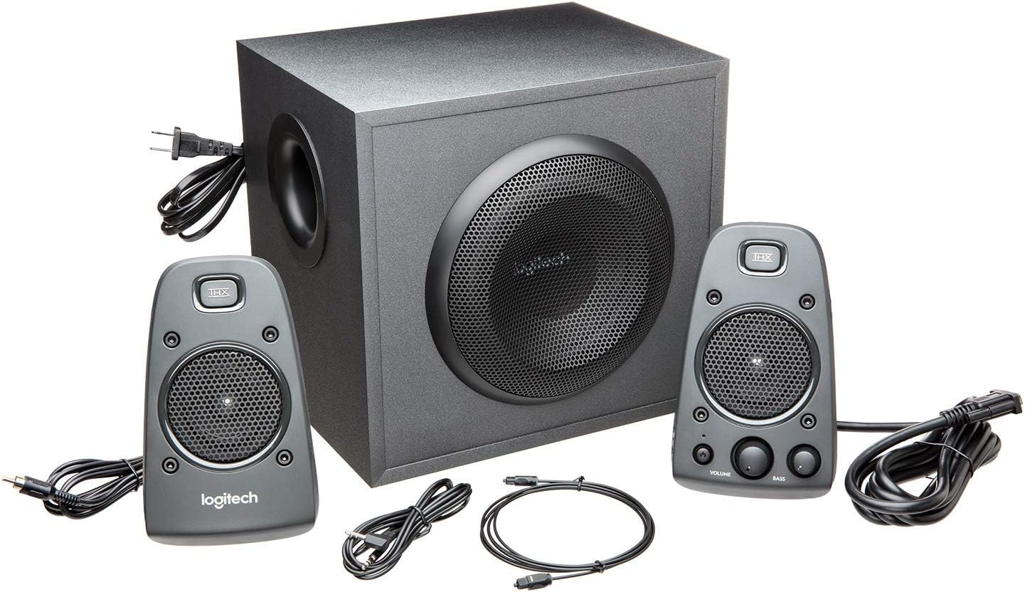 Logitech Z625 THX Powerful 2.1 Speaker System Stereo Bluetooth Black