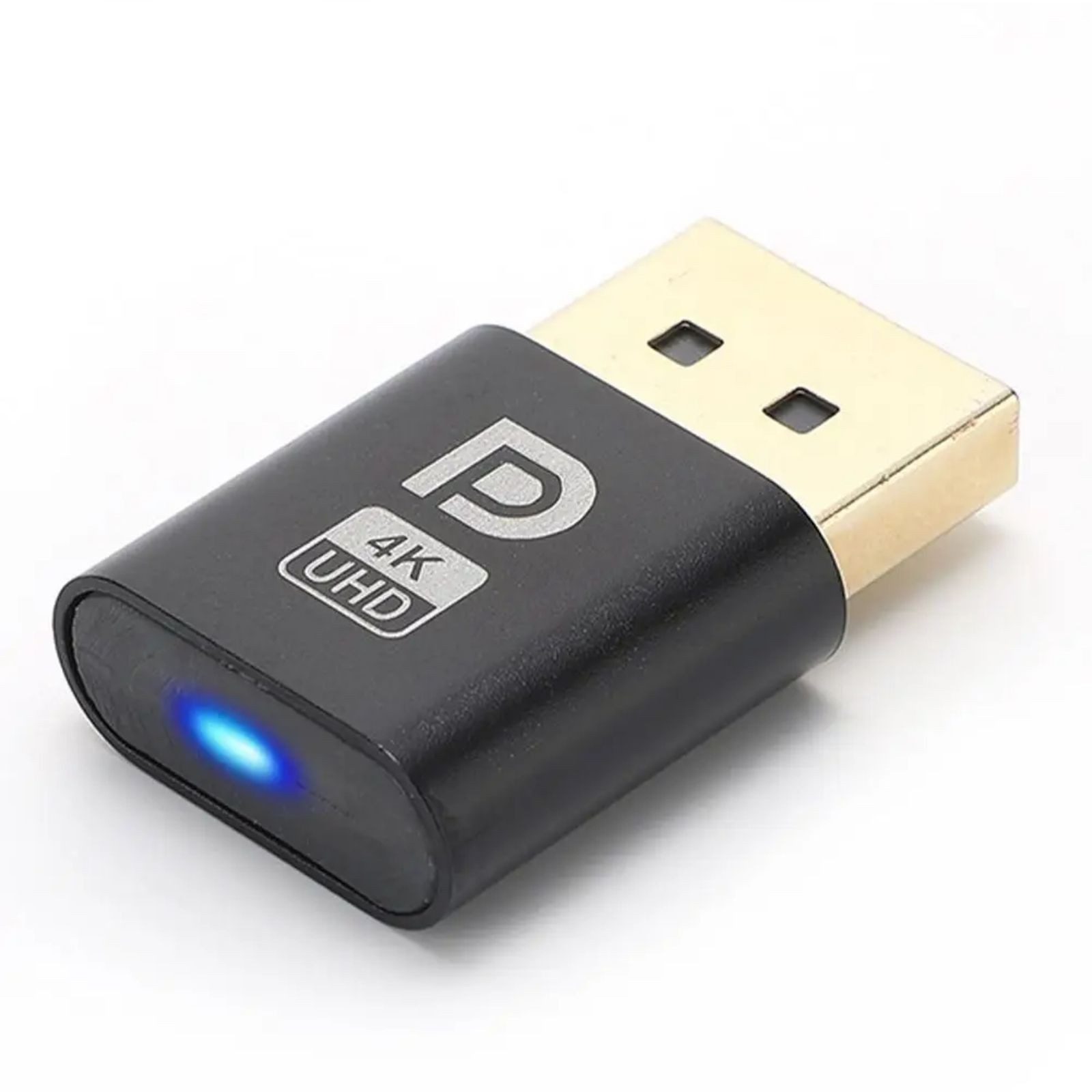 1PC 4K DP DisplayPort Dummy Plug – Virtual Display Adapter for PC Graphics Card